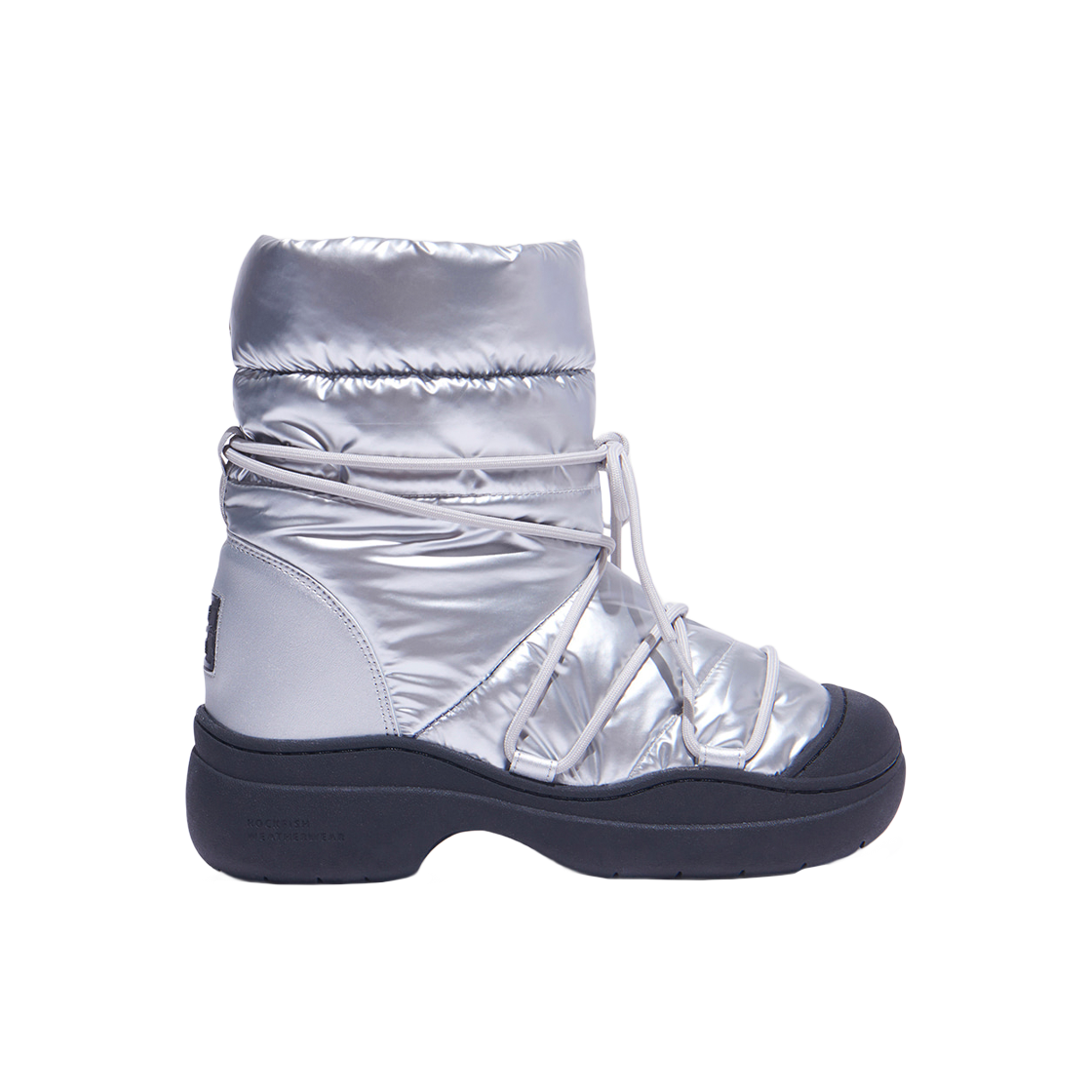 (W) 락피쉬웨더웨어 헤이든 스노우 패딩 부츠 실버((W) Rockfishweatherwear Hayden Snow Padded Boots Silver) - 1