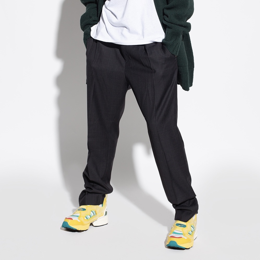 Adidas x Reebok ZX Fury Spring Yellow Equipment Green 착용 스타일