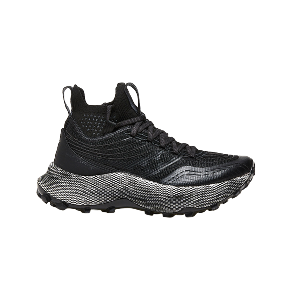 S20646-05 Saucony Endorphin Trail Mid Black Gravel