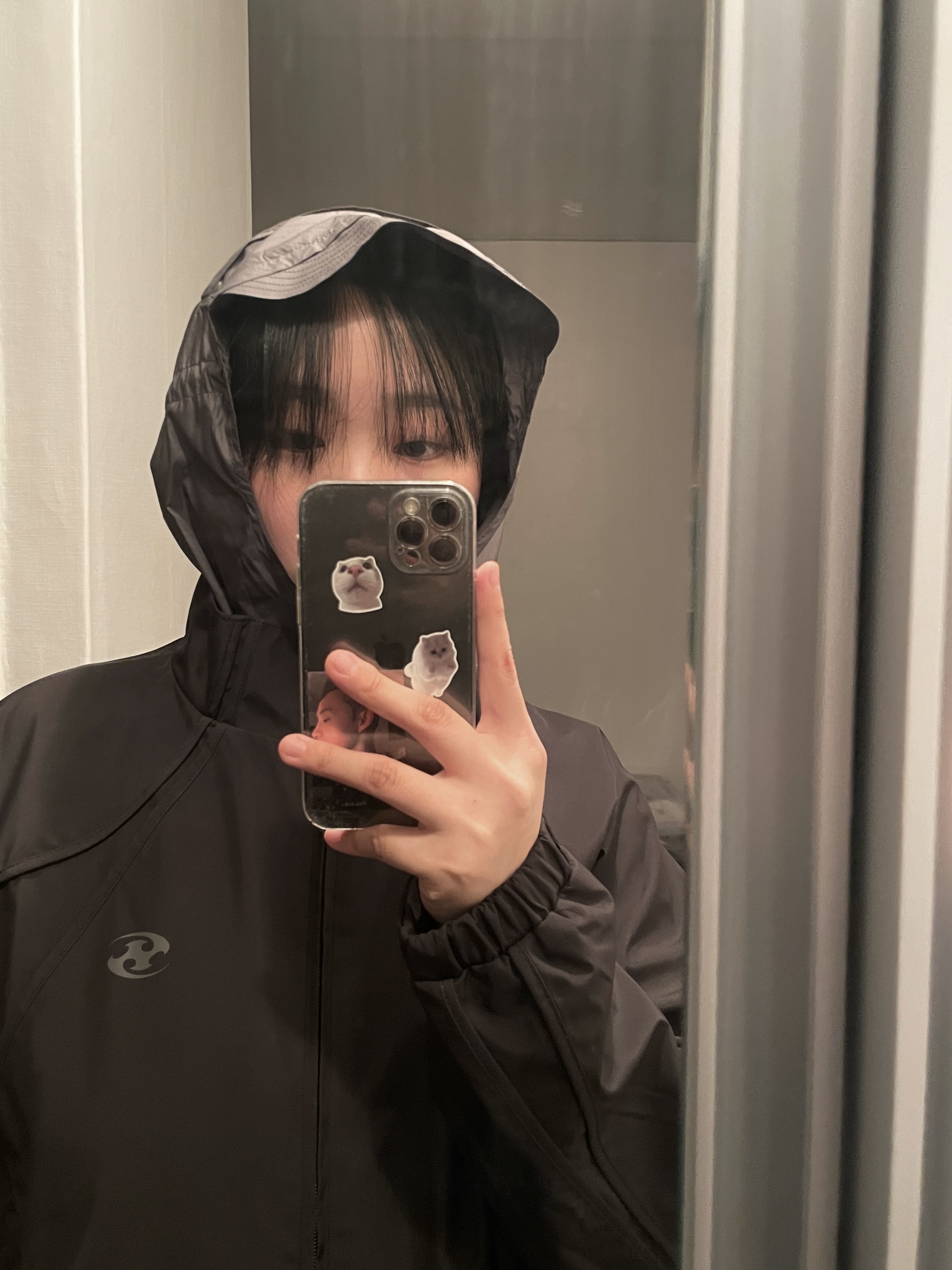 Sansan Gear Docking Jacket V2 Black - 23FW 착용 스타일 - 1