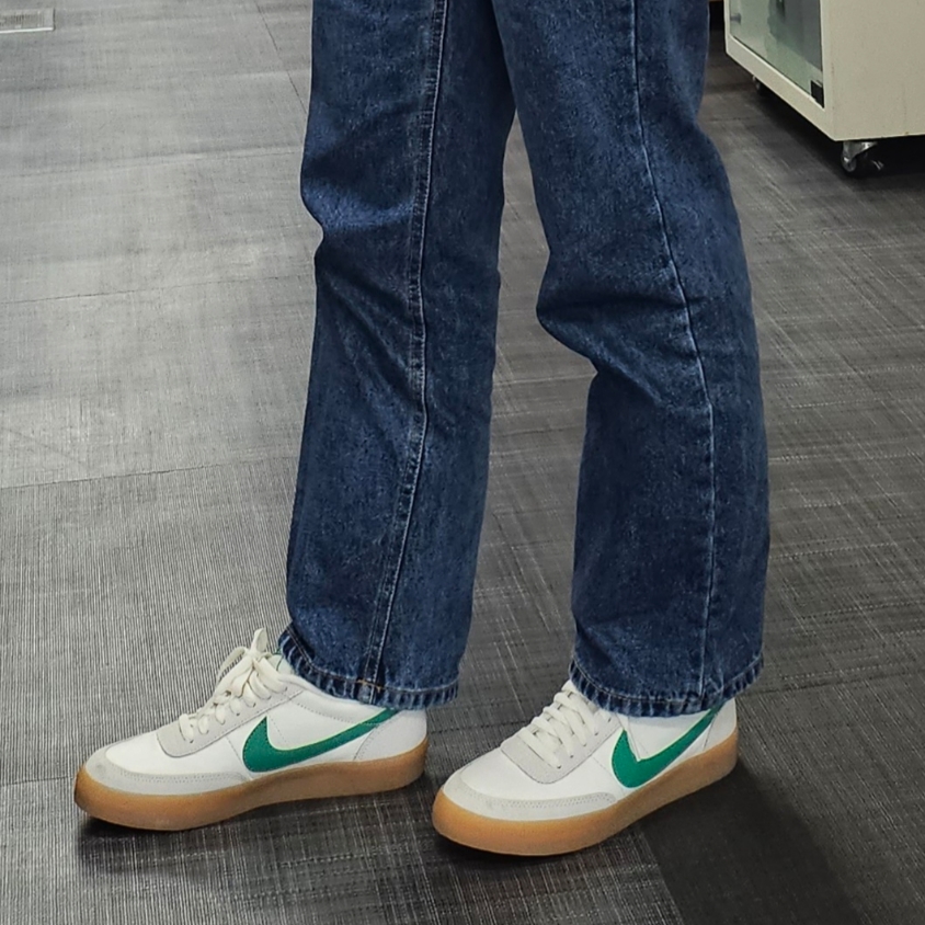 Nike x J.Crew Killshot 2 Lucid Green 착용 스타일