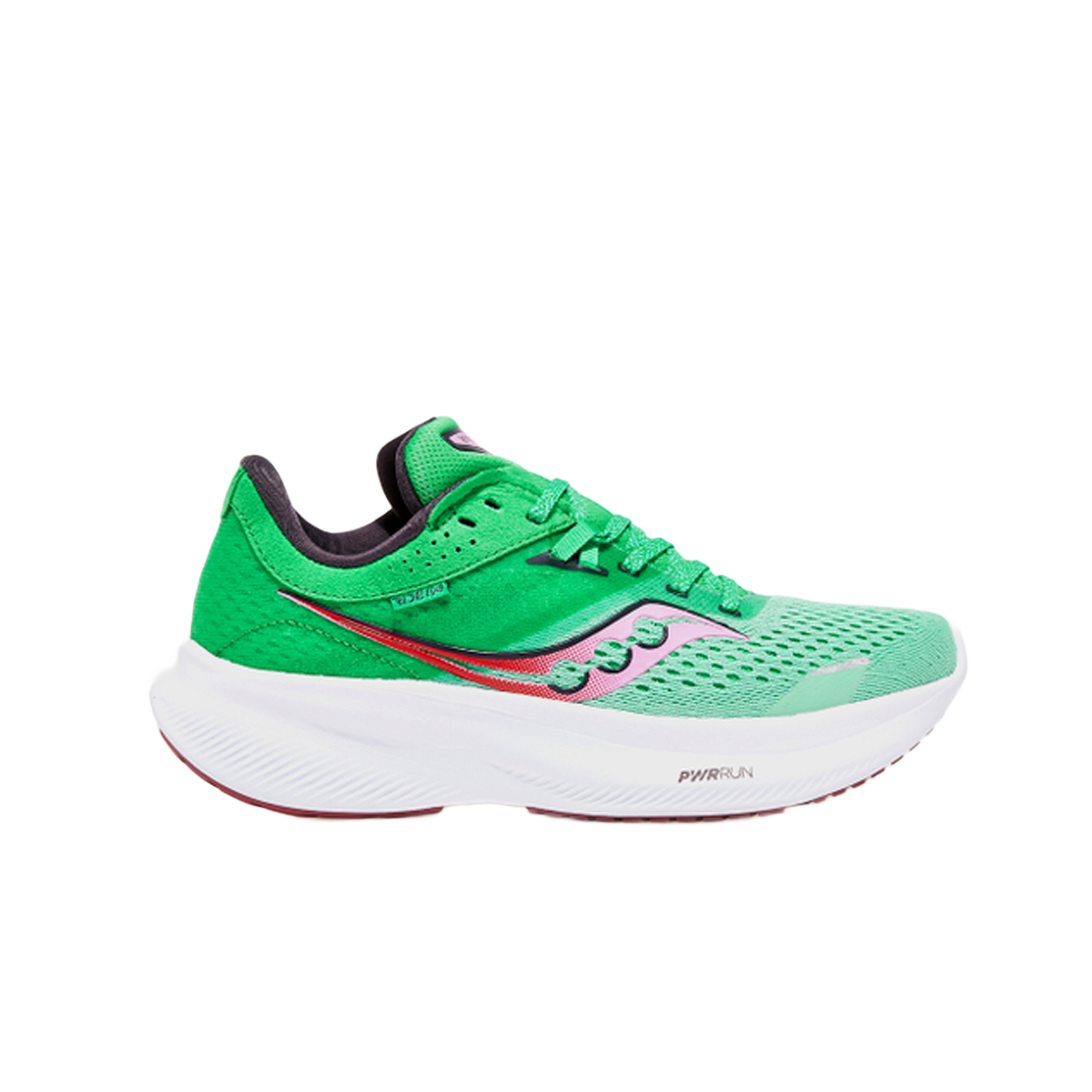 (W) 써코니 라이드 16 스프리그 피오니((W) Saucony Ride 16 Sprig Peony) - 1