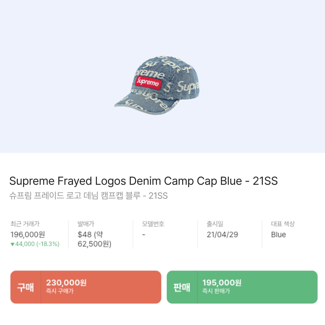 Supreme Frayed Logos Denim Camp Cap Blue - 21SS, Stussy Big Basic Mesh Shorts Black White 착용 스타일 - 5