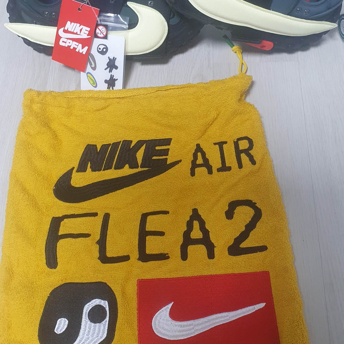 Nike x Cactus Plant Flea Market Air Flea 2 Faded Spruce 착용 스타일 - 3