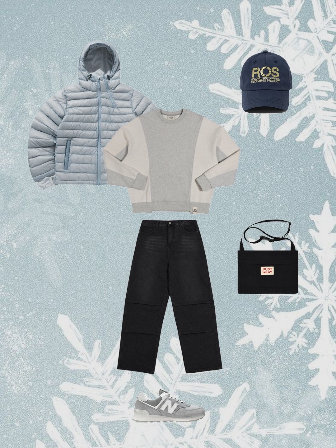 Palace Joyrex Fleece Ears Beanie Stone - 23FW, Thisisneverthat x Grateful Dead Lightning Bear Knit Mini Bag Mud 착용 스타일 - 4
