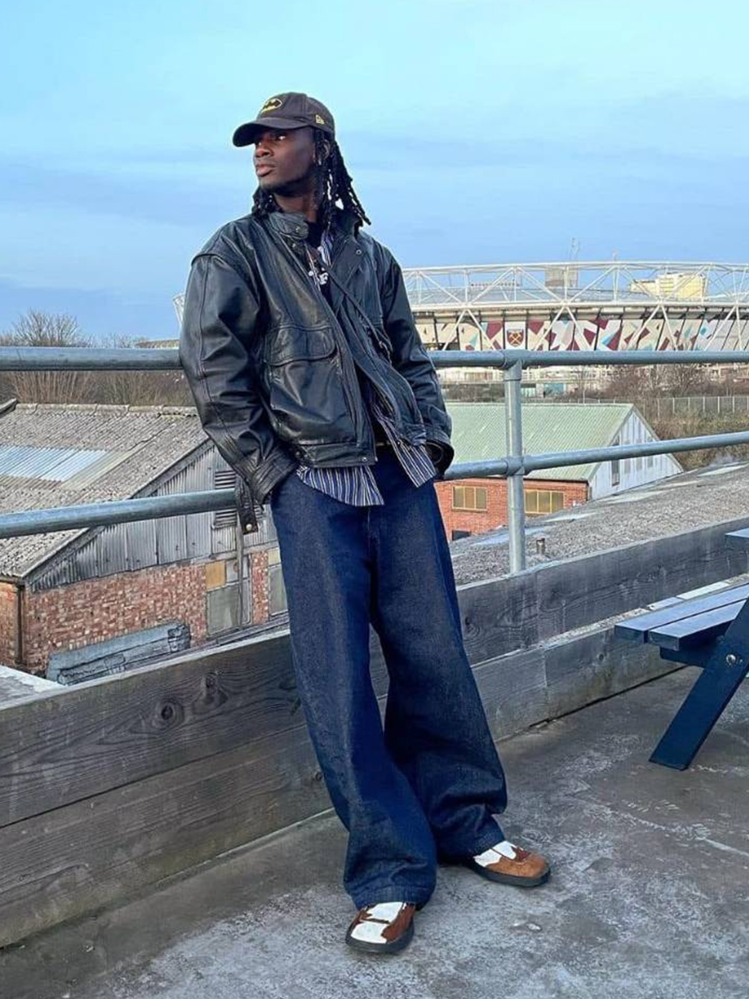 Supreme Rigid Slim Selvedge Jean Rigid Indigo - 23FW 착용 스타일 - 7
