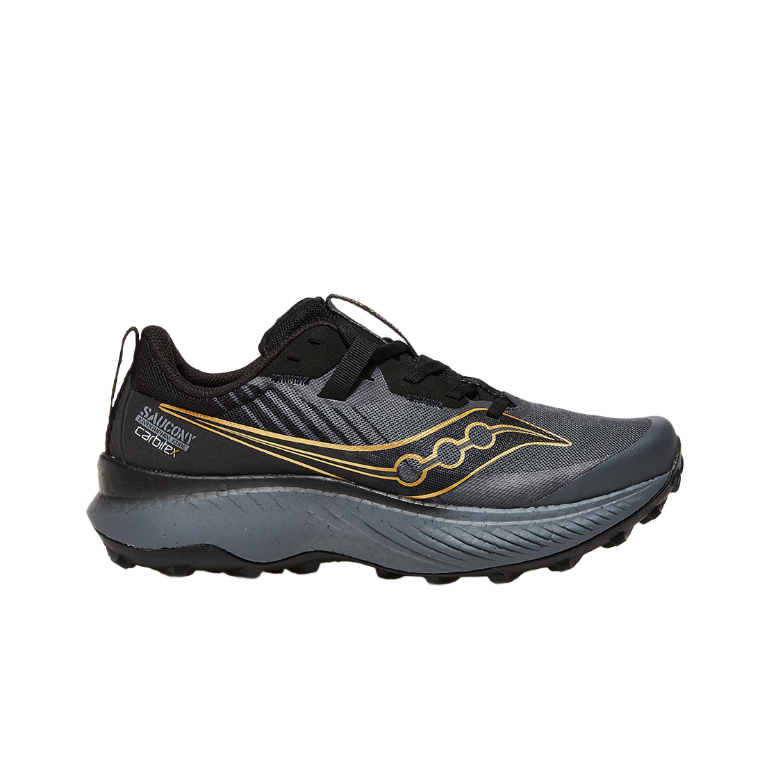 (W) 써코니 엔돌핀 엣지 블랙 골드스트럭((W) Saucony Endorphin Edge Black Goldstruck) - 1