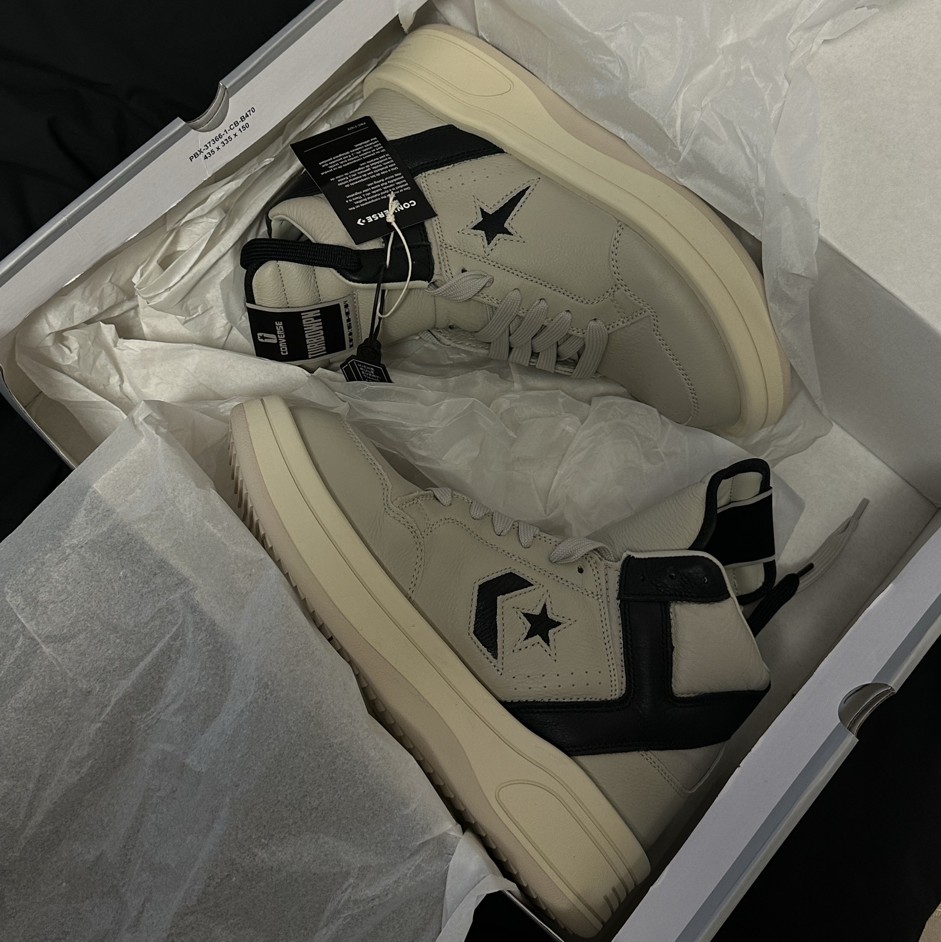 Converse x Drkshdw Turbowpn Pelican 착용 스타일