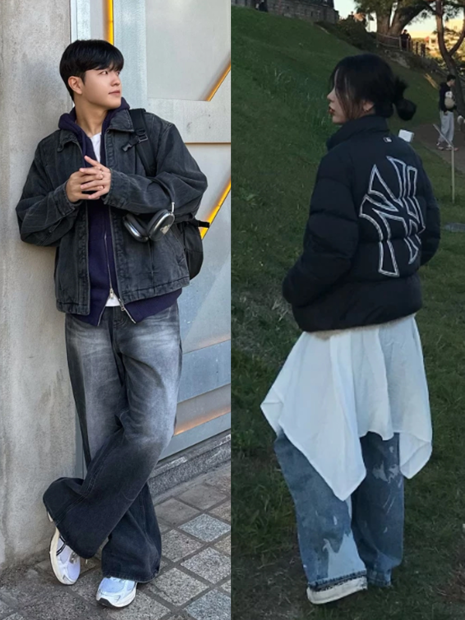 Apple AirPods Max Lightning Space Gray (Korean Ver.), Vans Vault x CDG Slip-On LX White 착용 스타일 - 2
