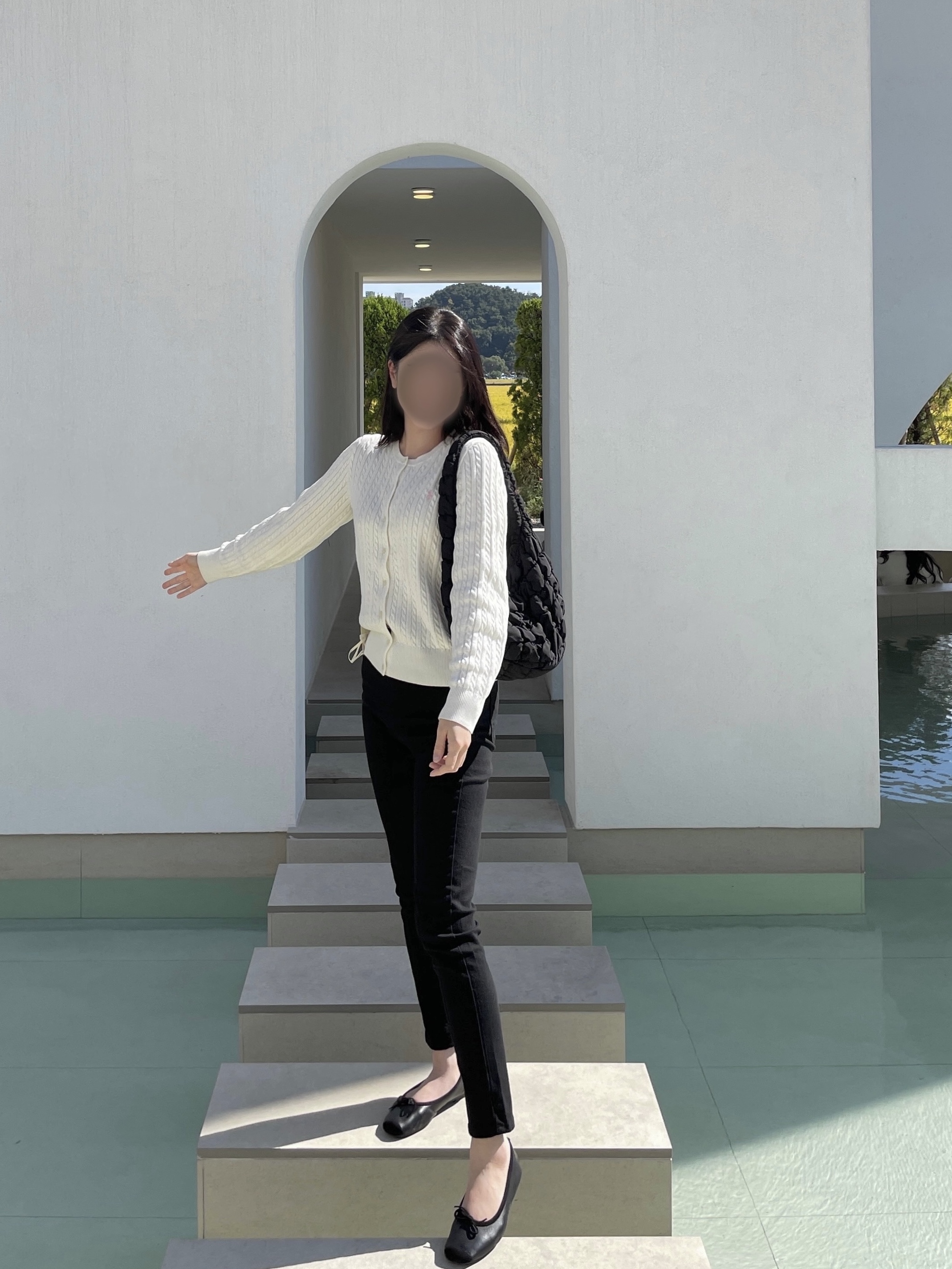 Reqins Women Harmony Noir Cuir, [30% 적립] Polo Ralph Lauren Children Mini Cable Cotton Cardigan Warm White 착용 스타일 - 3