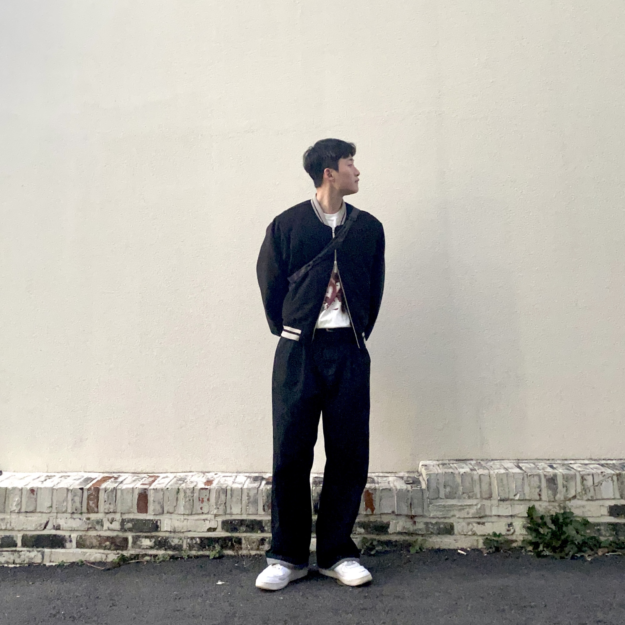 Nike Air Force 1 '07 Low White 착용 스타일 - 5
