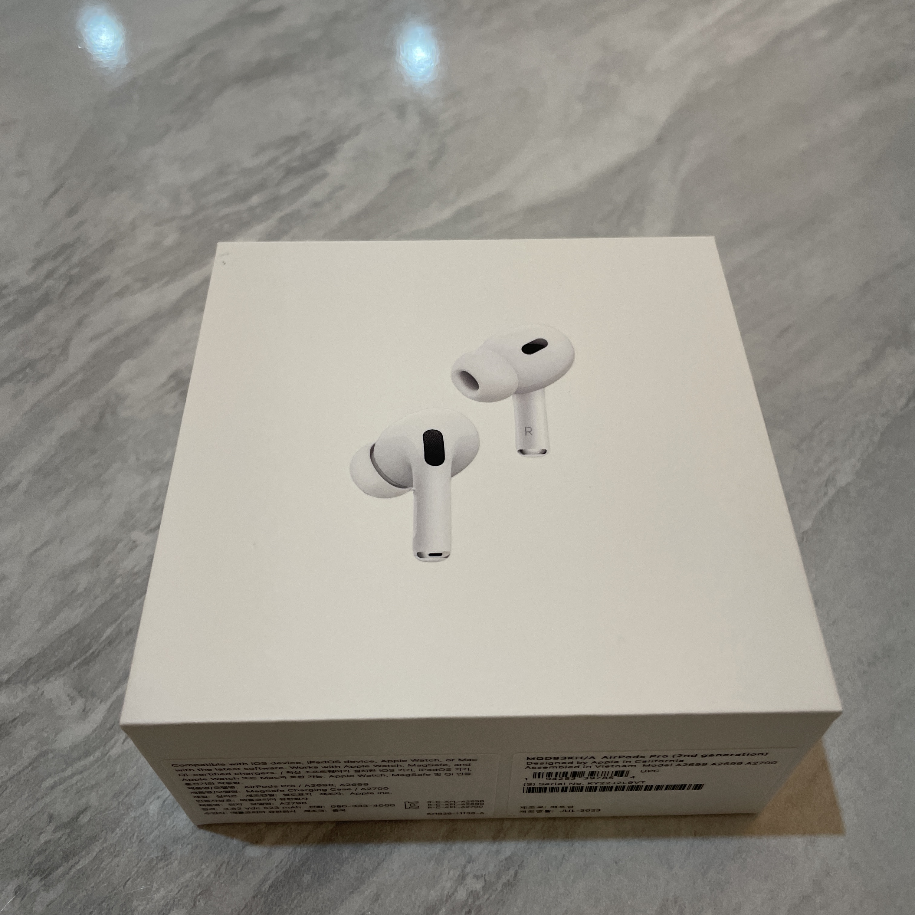 Apple AirPods Pro 2nd Gen (Korean Ver.) 착용 스타일