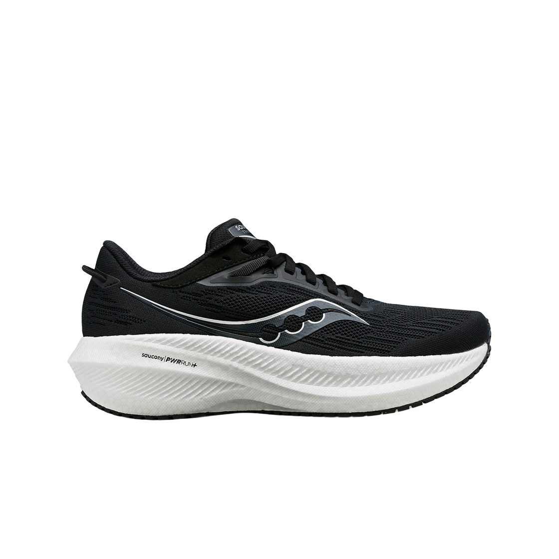 (W) 써코니 트라이엄프 21 블랙 화이트((W) Saucony Triumph 21 Black White) - 1