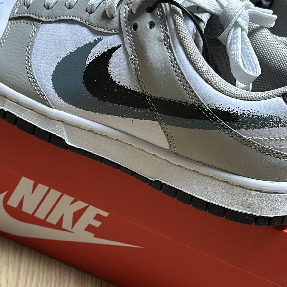 Nike Dunk Low Cool Grey White 착용 스타일