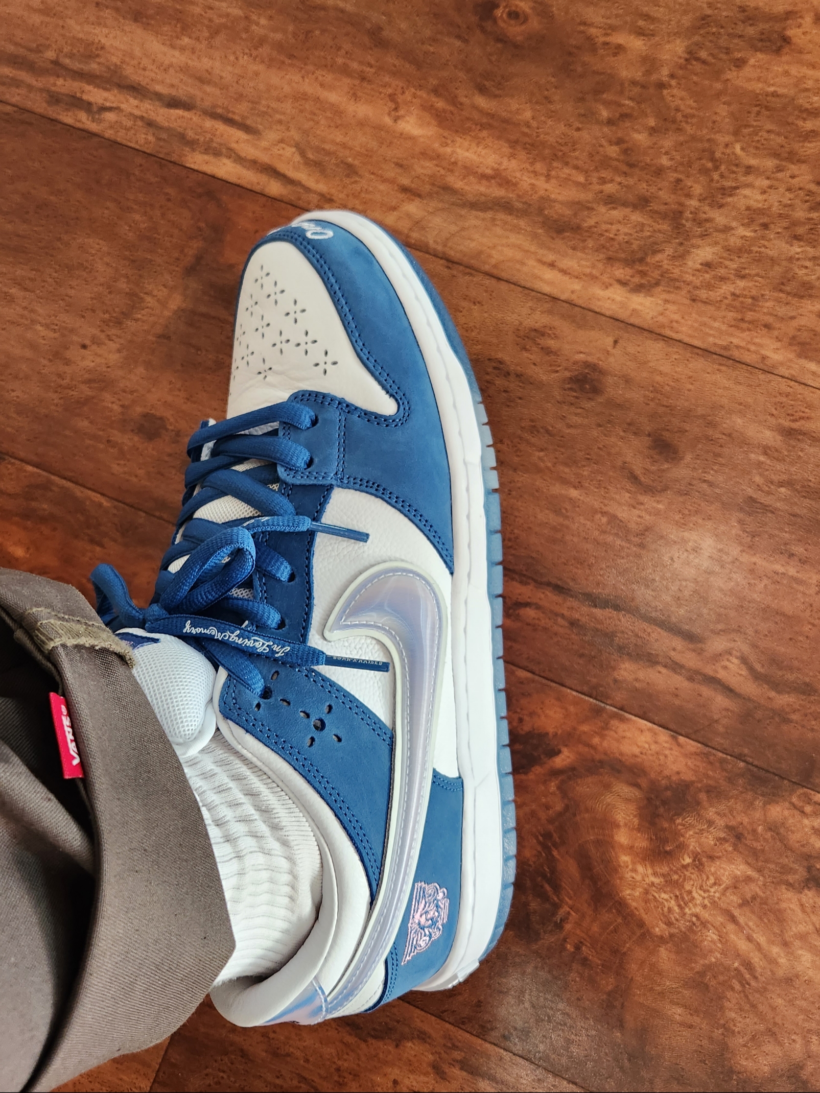 Nike x Born X Raised SB Dunk Low Pro QS One Block at a Time 착용 스타일 - 2