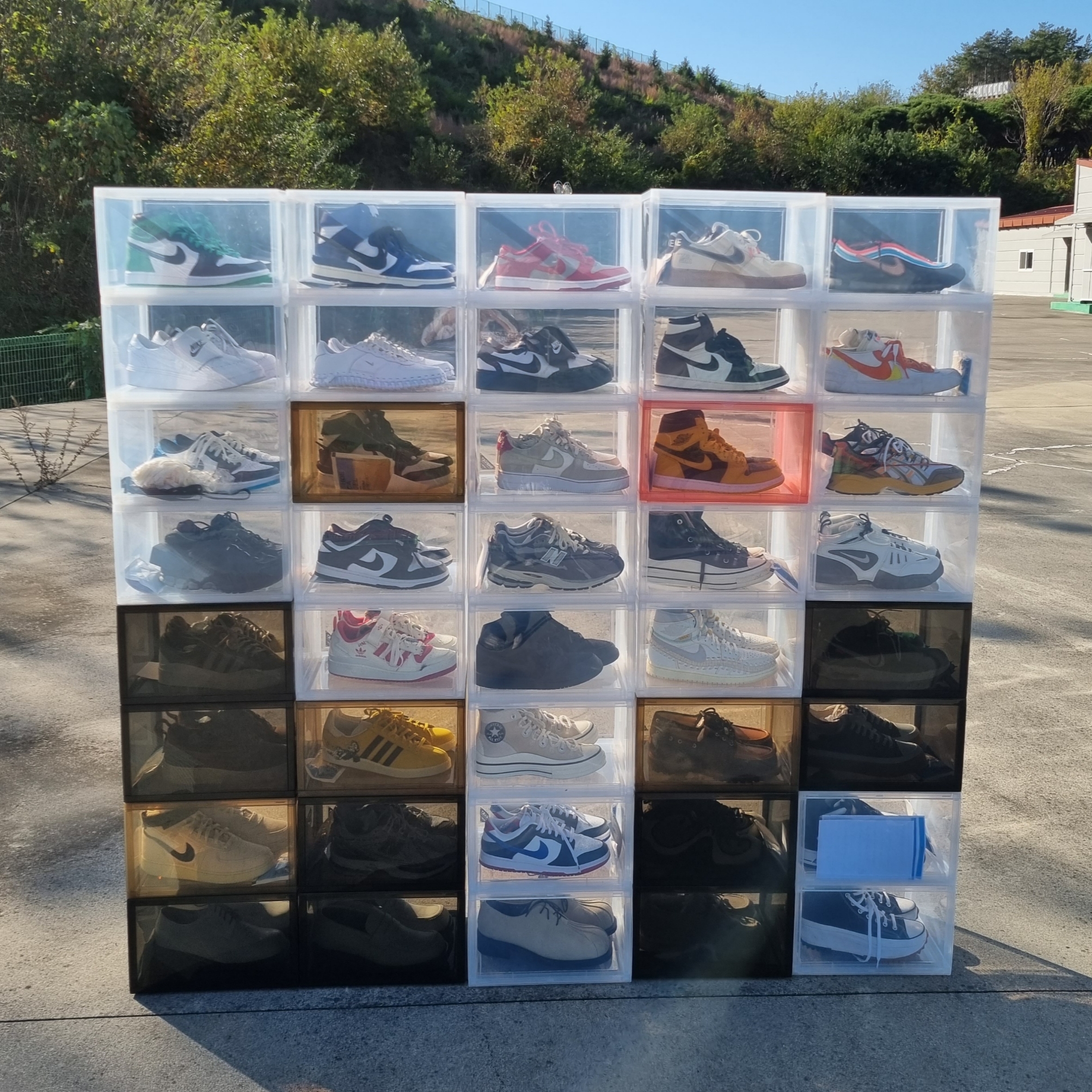 Adidas x Kasina x Kim Jung Gi Campus Hazy Yellow (Special Package), New Balance 1906R Silver Metallic 착용 스타일 - 4