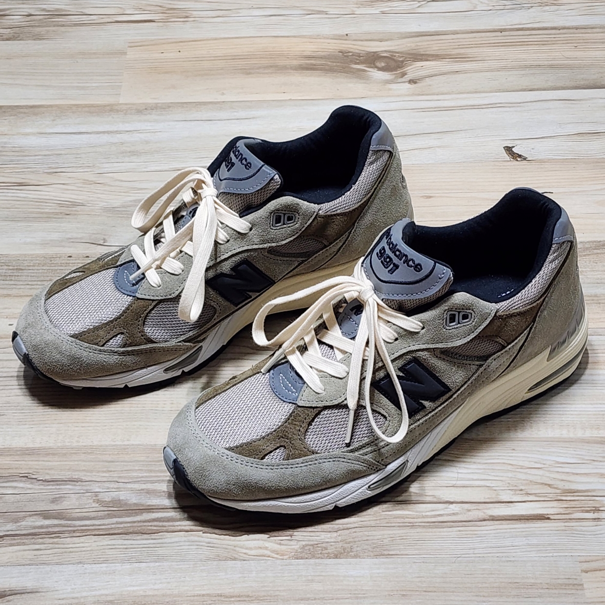 New Balance x JJJJound 991 Made in UK Grey 착용 스타일