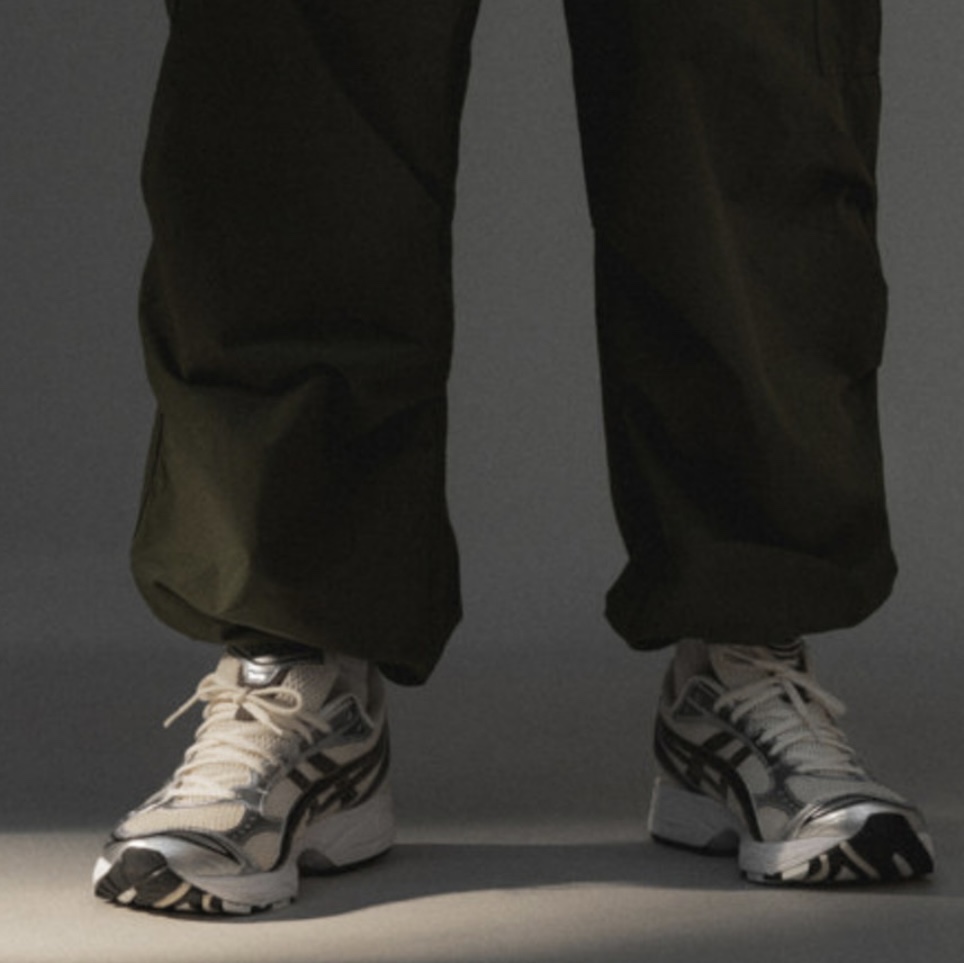 Asics Gel-Kayano 14 Cream Black 착용 스타일 - 3