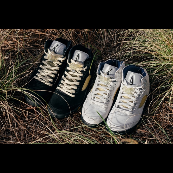 Jordan 5 x A Ma Maniere Retro Dusk, (W) Jordan 5 x A Ma Maniere Retro Dawn 착용 스타일 - 3