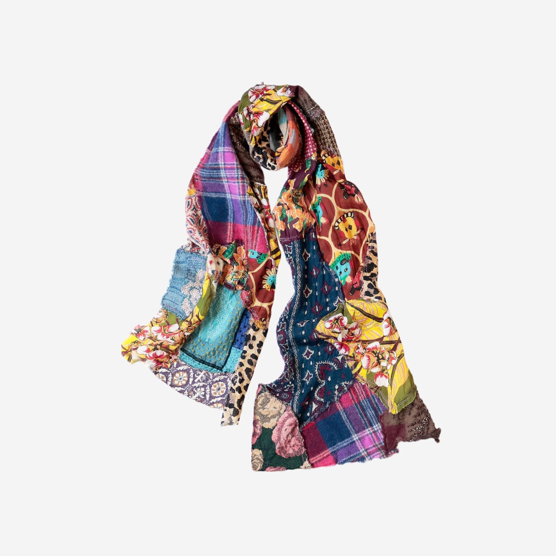 Country Handcraft Patchwork Eco Stole Assortment 상세 이미지 1