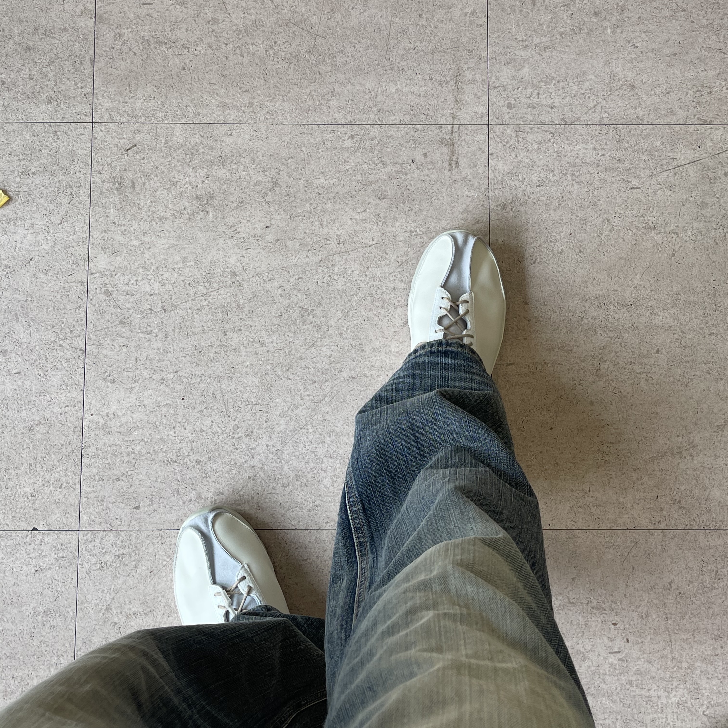 Our Legacy Klove Leather Off White 착용 스타일