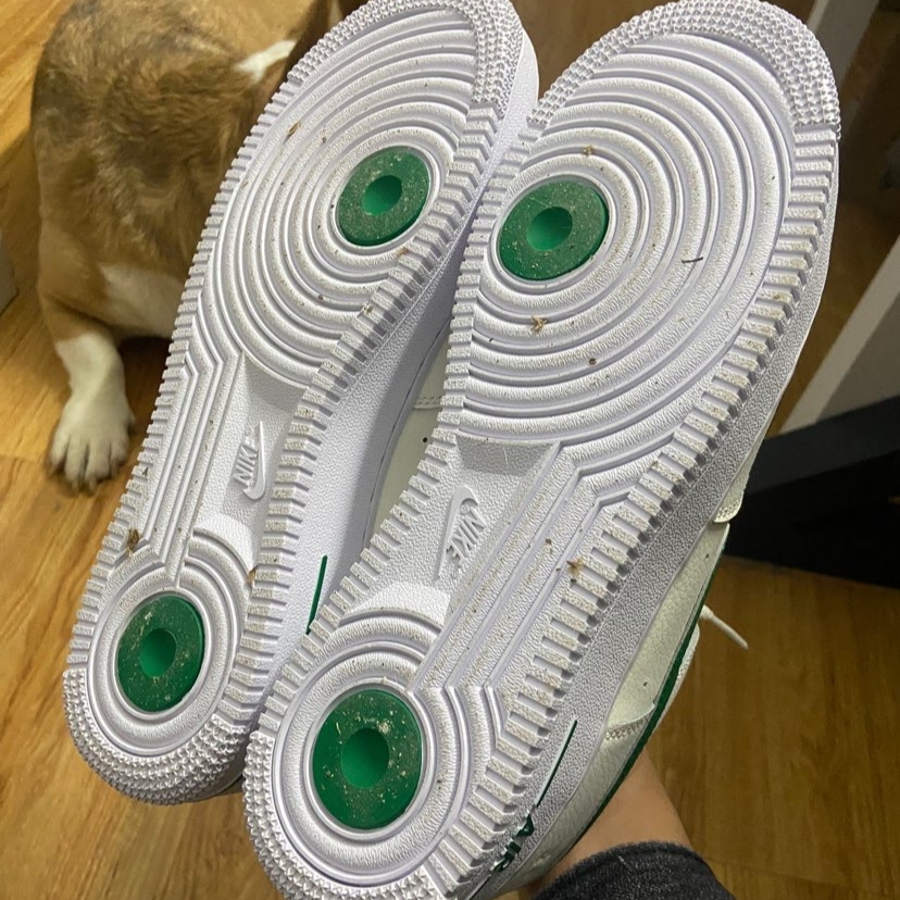 Nike Air Force 1 '07 LV8 40th Anniversary Join Forces Sail Malachite 착용 스타일 - 4