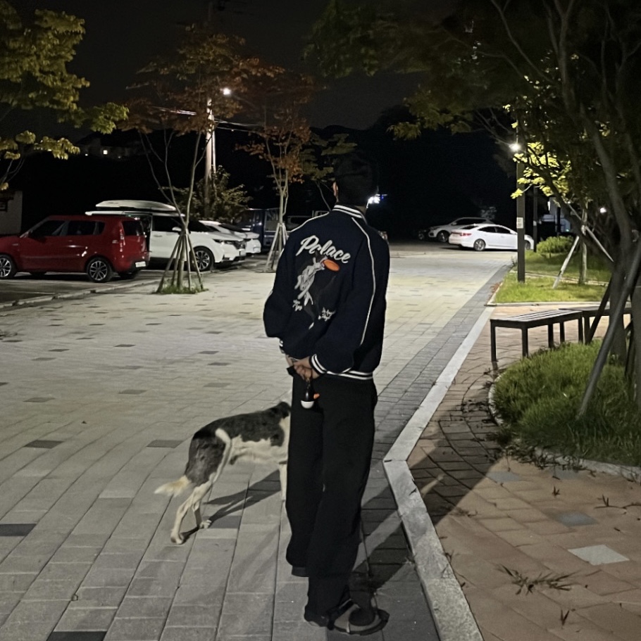 Palace Catch It Bomber Jacket Navy - 23SS 착용 스타일
