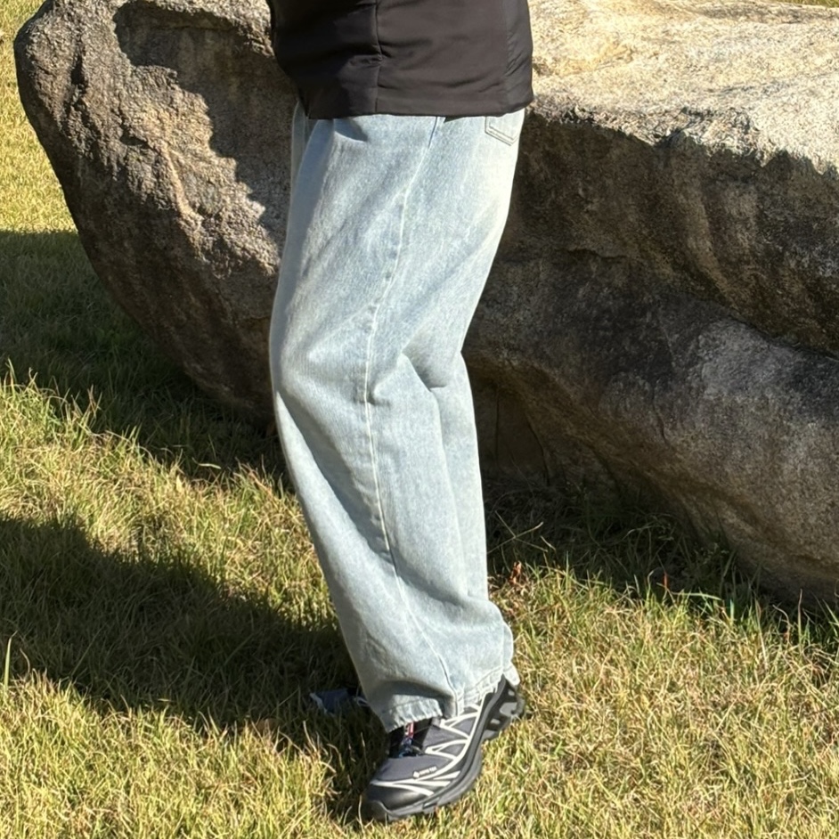 Salomon XT-6 Gore-Tex Black Ebony 착용 스타일