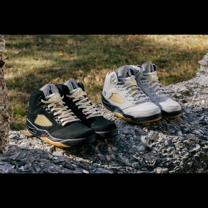 Jordan 5 x A Ma Maniere Retro Dusk, (W) Jordan 5 x A Ma Maniere Retro Dawn 착용 스타일 - 2