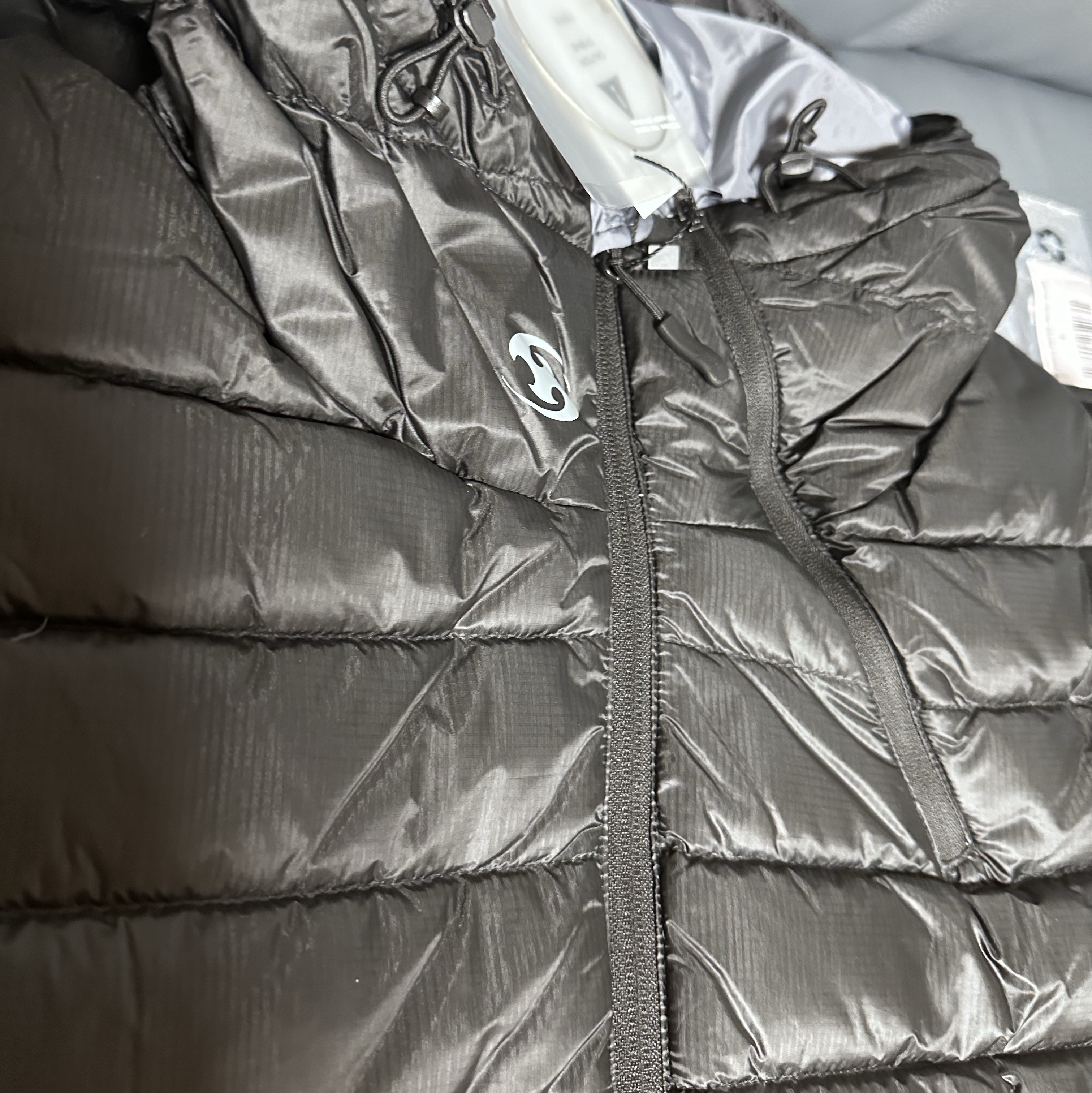 Sansan Gear Suffix Puffer Jacket Black - 23FW 착용 스타일