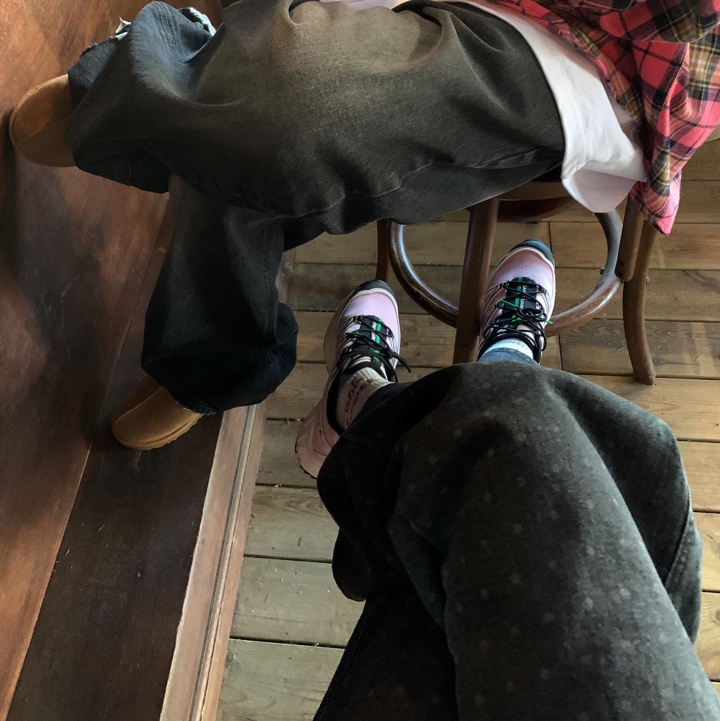 Salomon x Sandy Liang XT-6 Expanse Cradle Pink, Supreme Pigment Canvas S Logo 6-Panel Black - 23SS 착용 스타일 - 4
