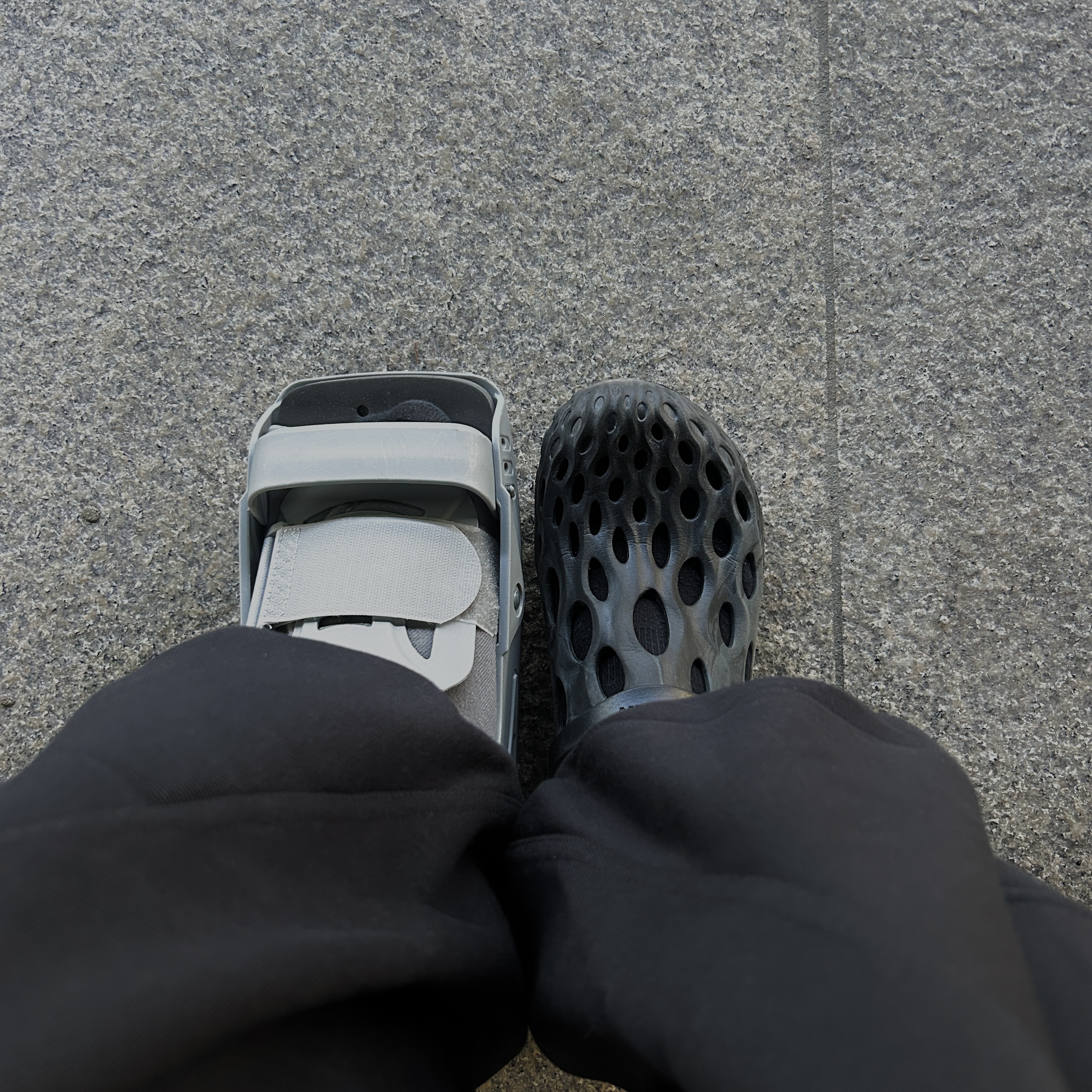 Merrell x LMC Hydro Moc Black 착용 스타일