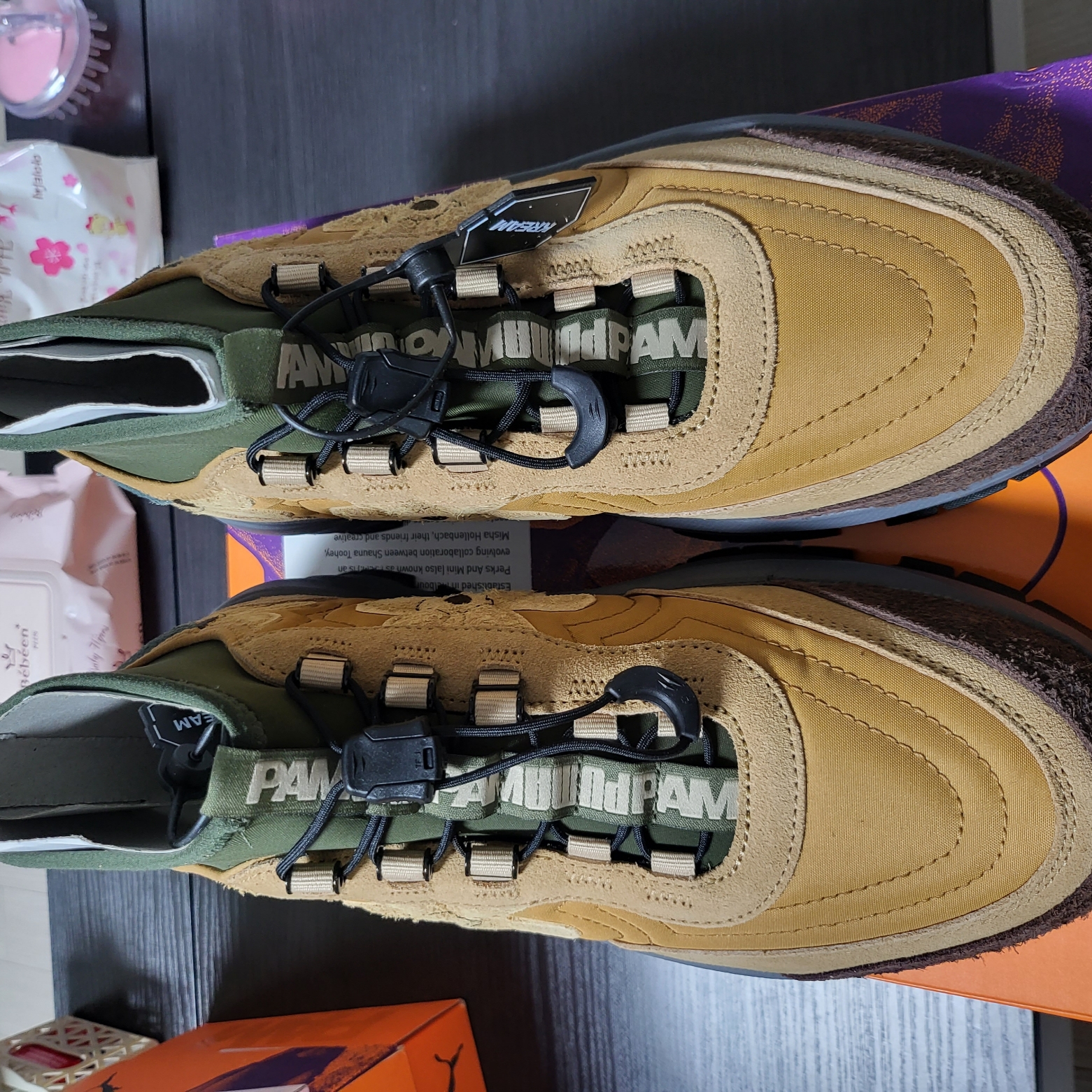 Puma x P.A.M Nano RDR Black 착용 스타일