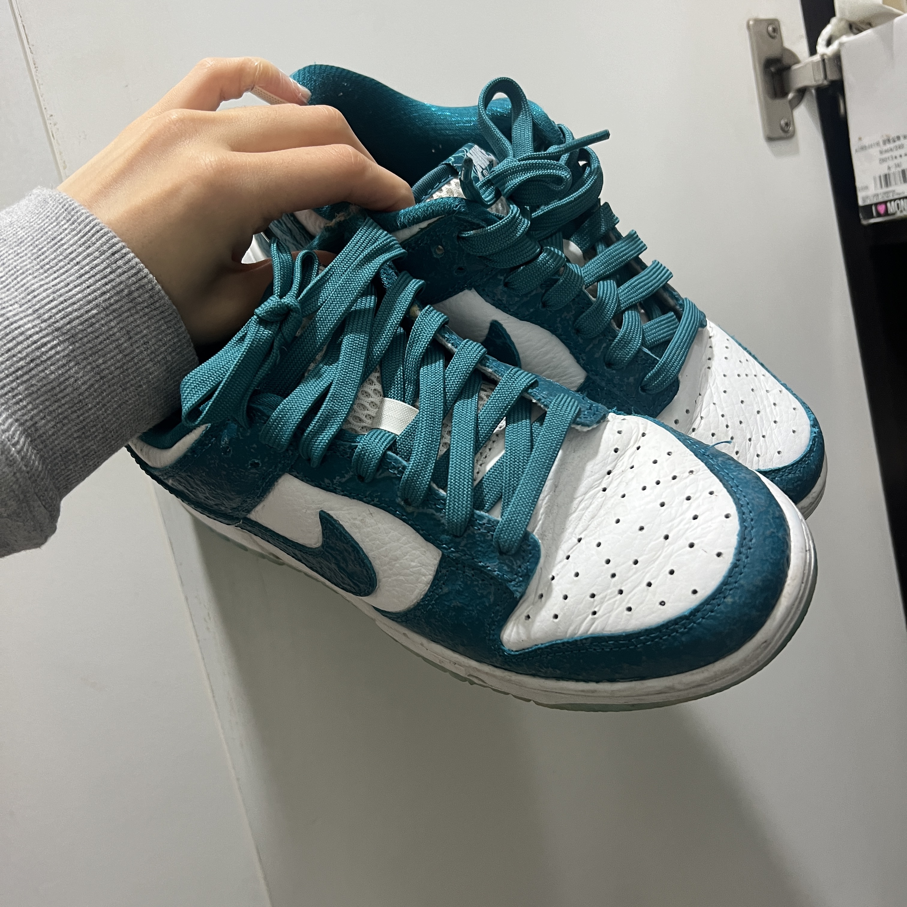 (W) Nike Dunk Low Ocean 착용 스타일