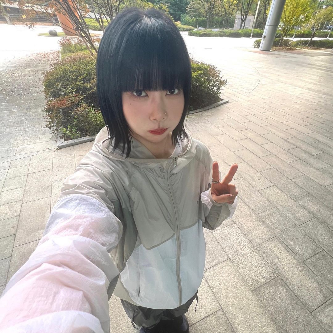 Art of Field Mix Packable Jacket Light Gray, Art of Field Mix Packable Jacket Beige Green 착용 스타일 - 2