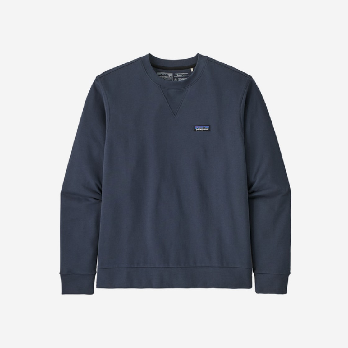 Patagonia Regenerative Organic Certified Cotton Crewneck Sweatshirt Smolder Blue 상세 이미지 1