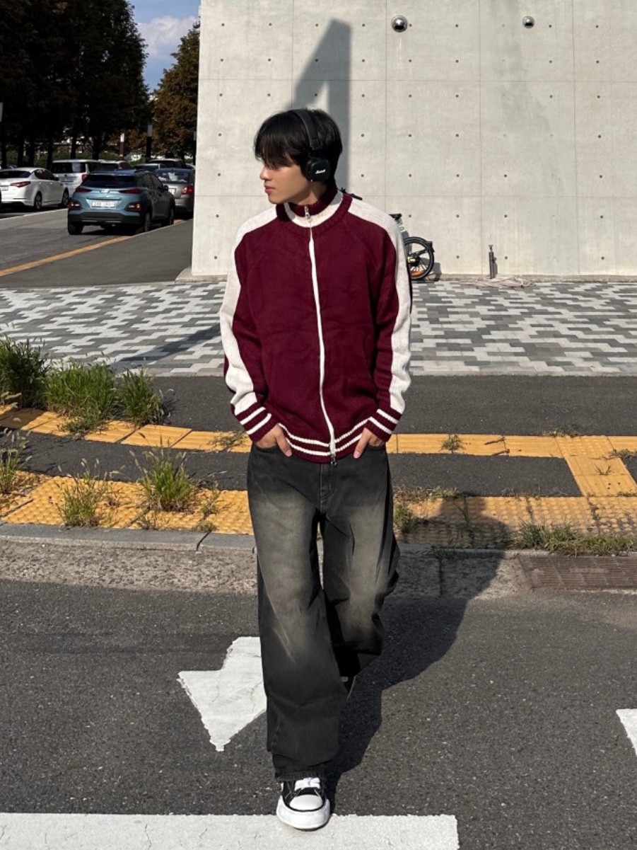 Maison Mihara Yasuhiro Peterson OG Sole Canvas Low Sneakers Black 착용 스타일 - 6