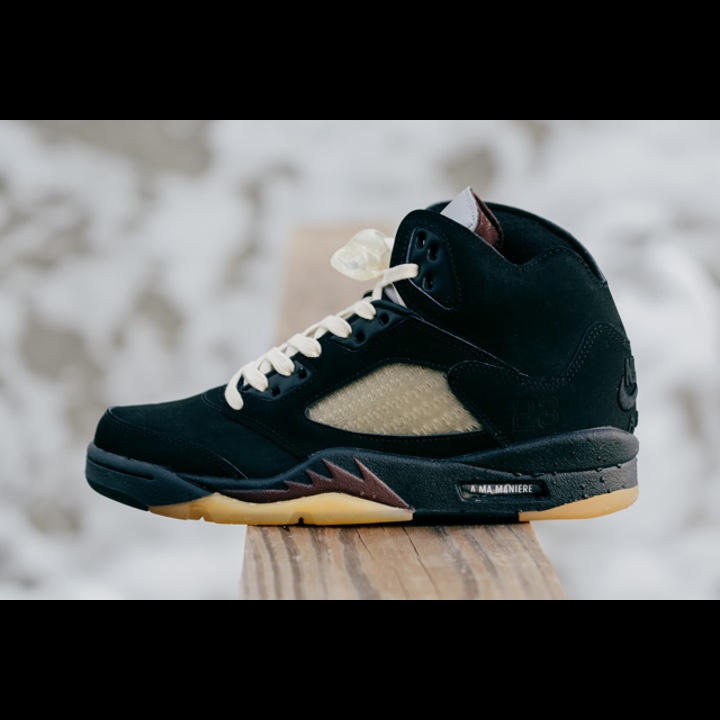 Jordan 5 x A Ma Maniere Retro Dusk, (W) Jordan 5 x A Ma Maniere Retro Dawn 착용 스타일 - 4