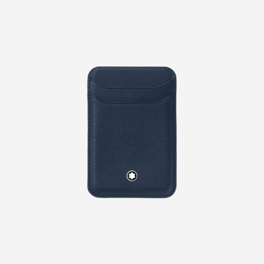 몽블랑 사토리얼 MagSafe형 컨패터블 IPhone 2cc 카드 지갑 잉크 블루