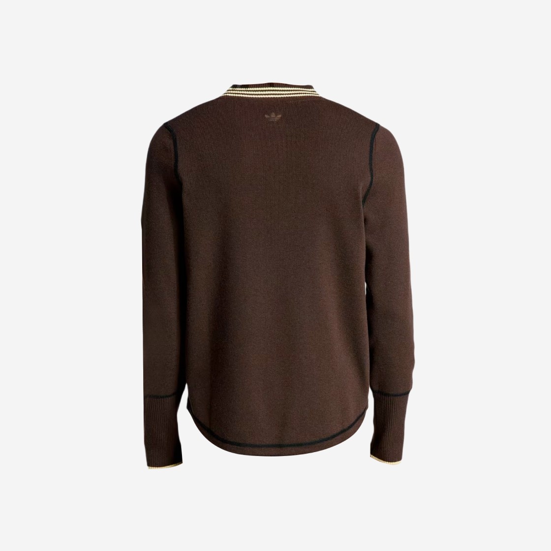 Adidas x Wales Bonner Long Sleeve Knit Top Dark Brown - KR Sizing 상세 이미지 2