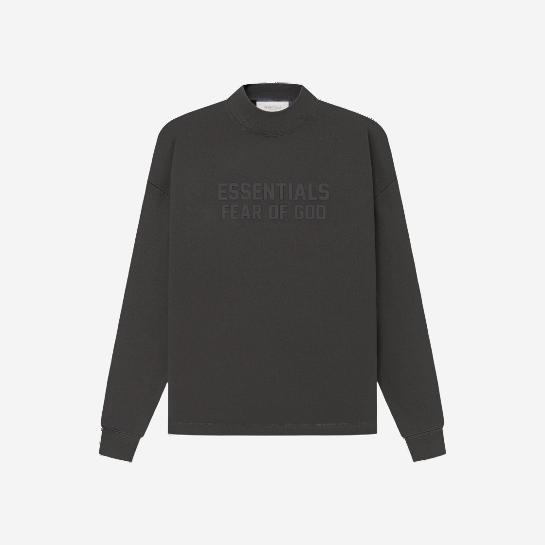 Essentials Relaxed Crewneck Off-Black - 23SS 상세 이미지 1