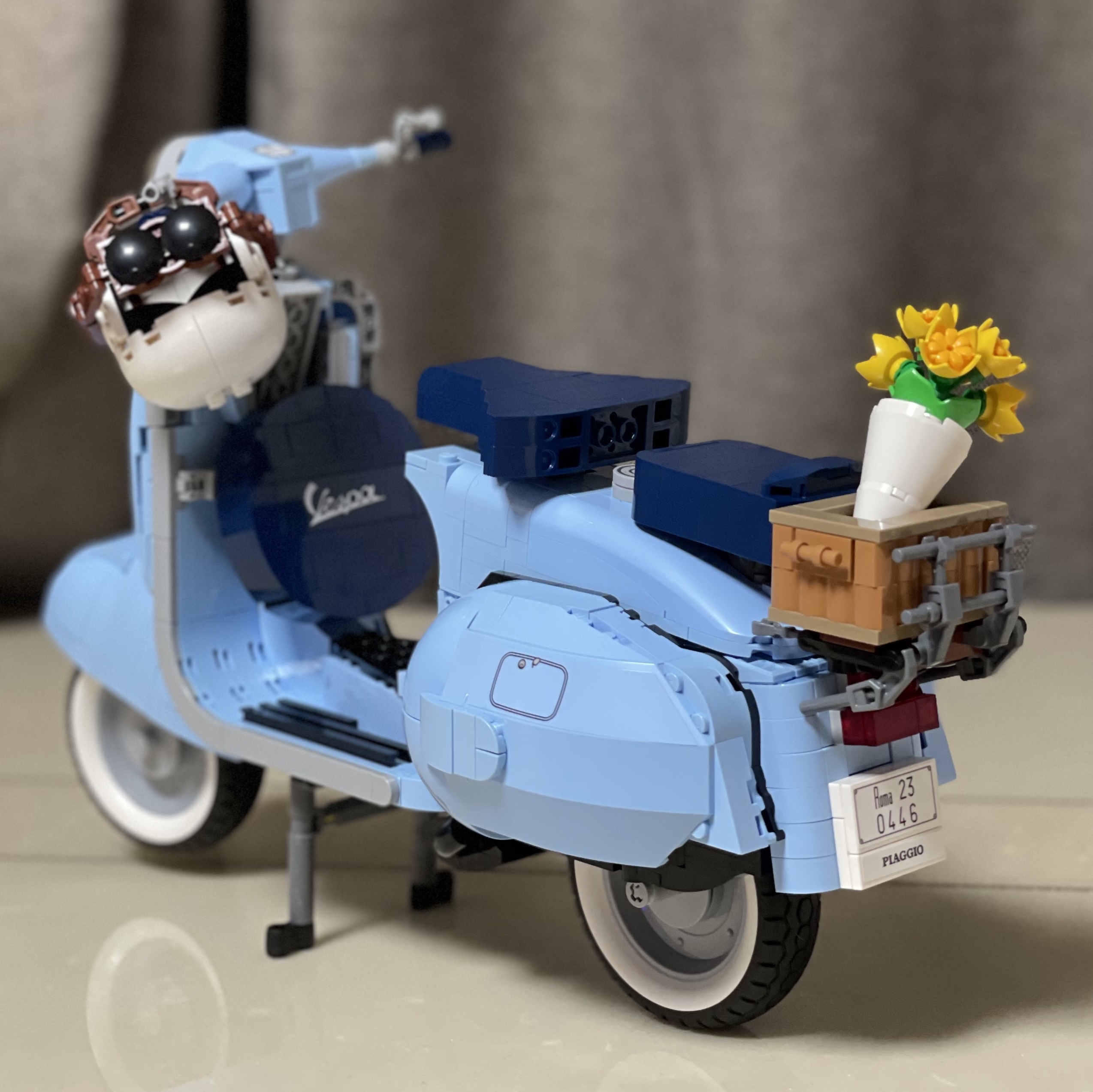 Lego Vespa 125 착용 스타일