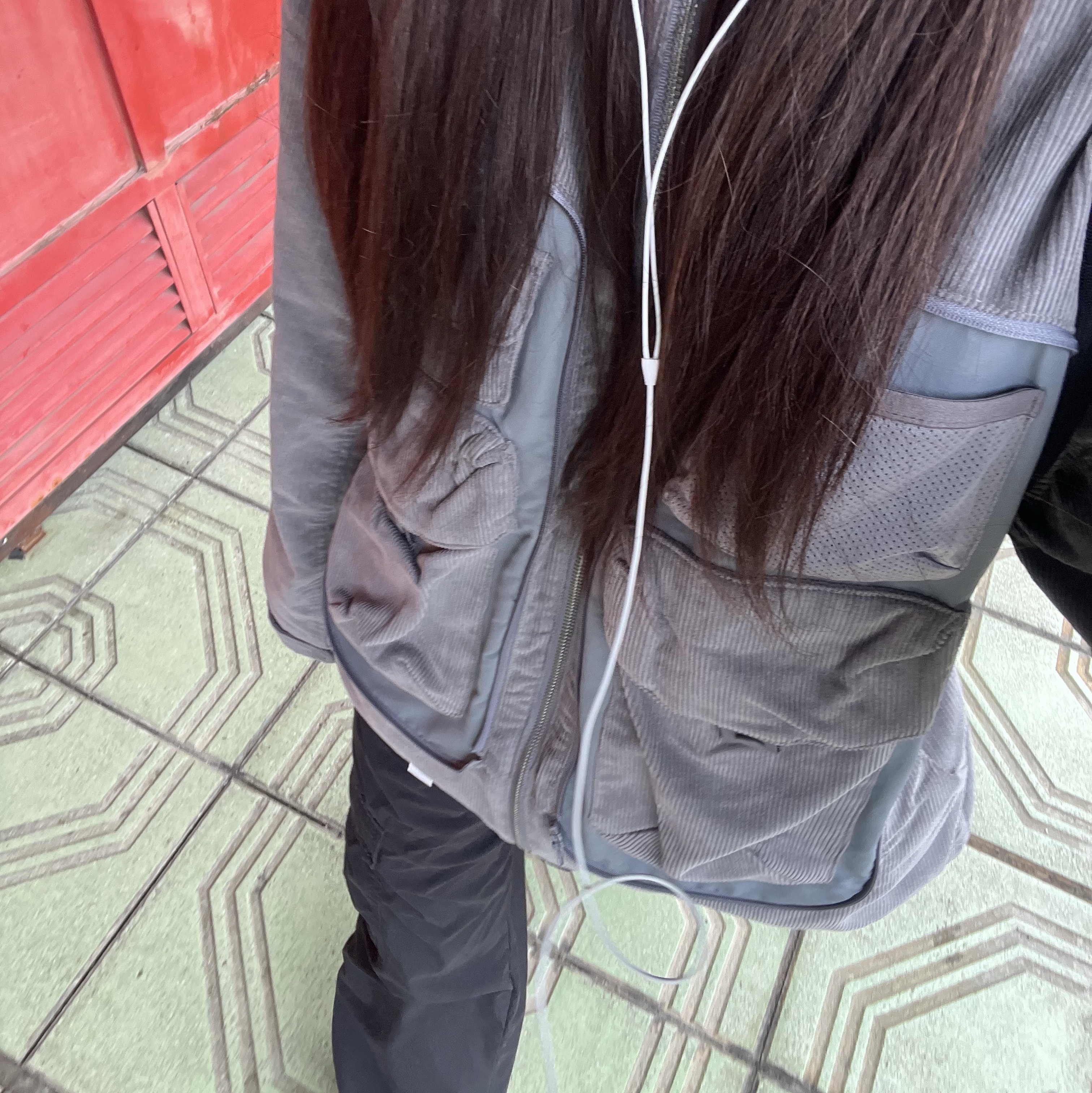 Sansan Gear Corduroy Jacket Grey  - 23FW 착용 스타일 - 1