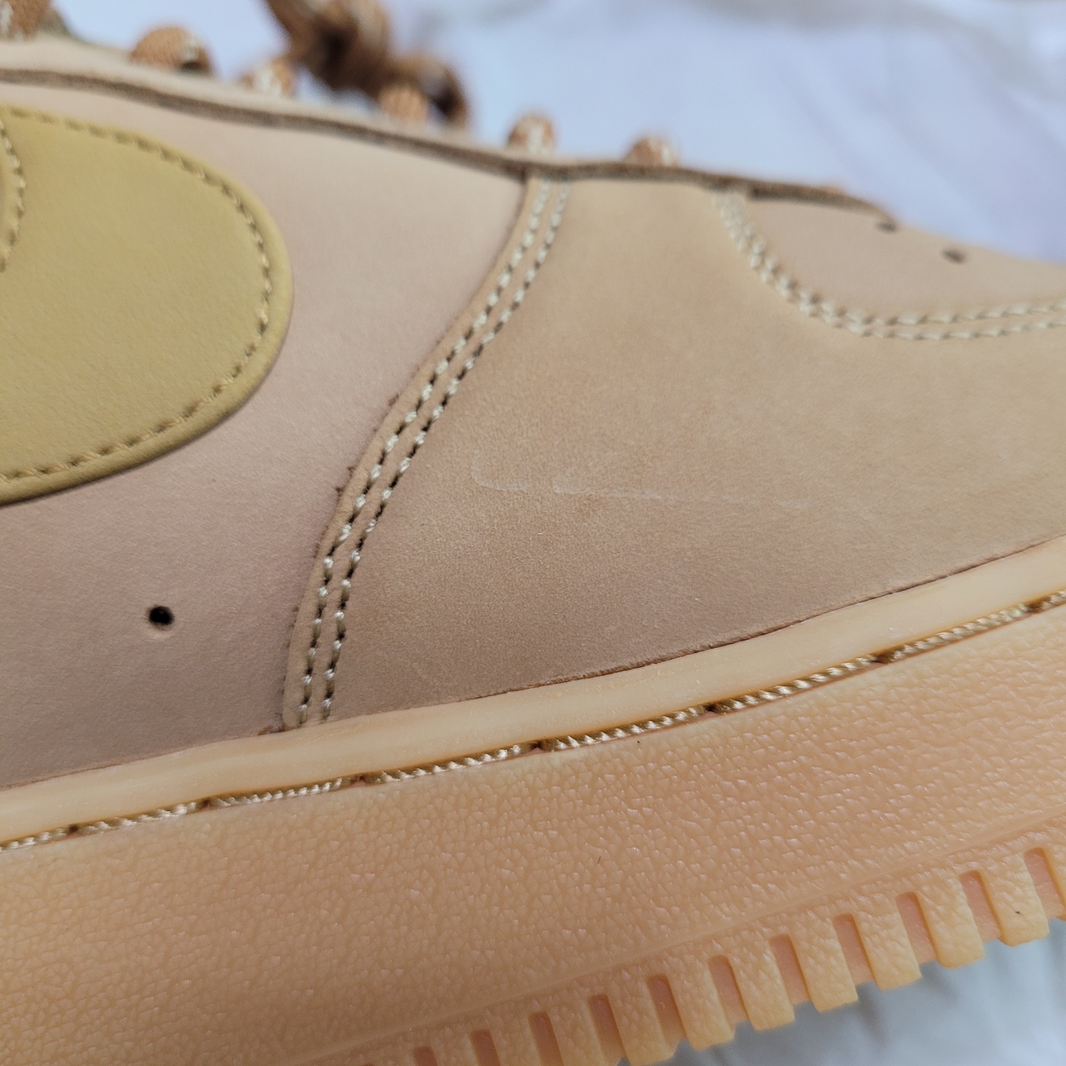 Nike Air Force 1 '07 WB Flax 착용 스타일 - 2