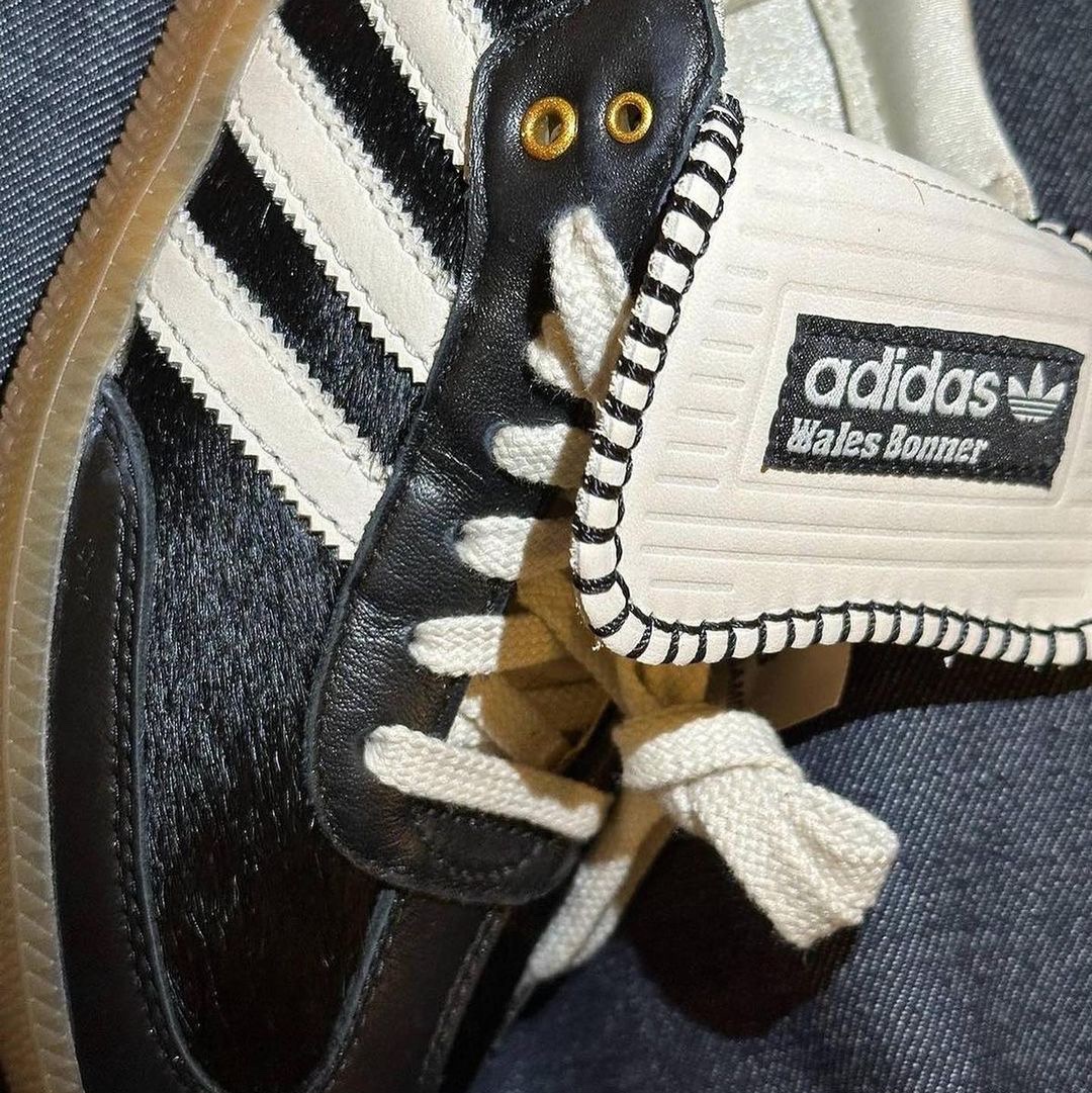 Adidas x Wales Bonner Nylon Samba Fox Brown Sandy Beige, Adidas x Wales Bonner Pony Tonal Samba Cream White Mystery Brown 착용 스타일 - 3
