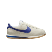 (W) Nike Cortez Athletic Department Pale Ivory Deep Royal Blue