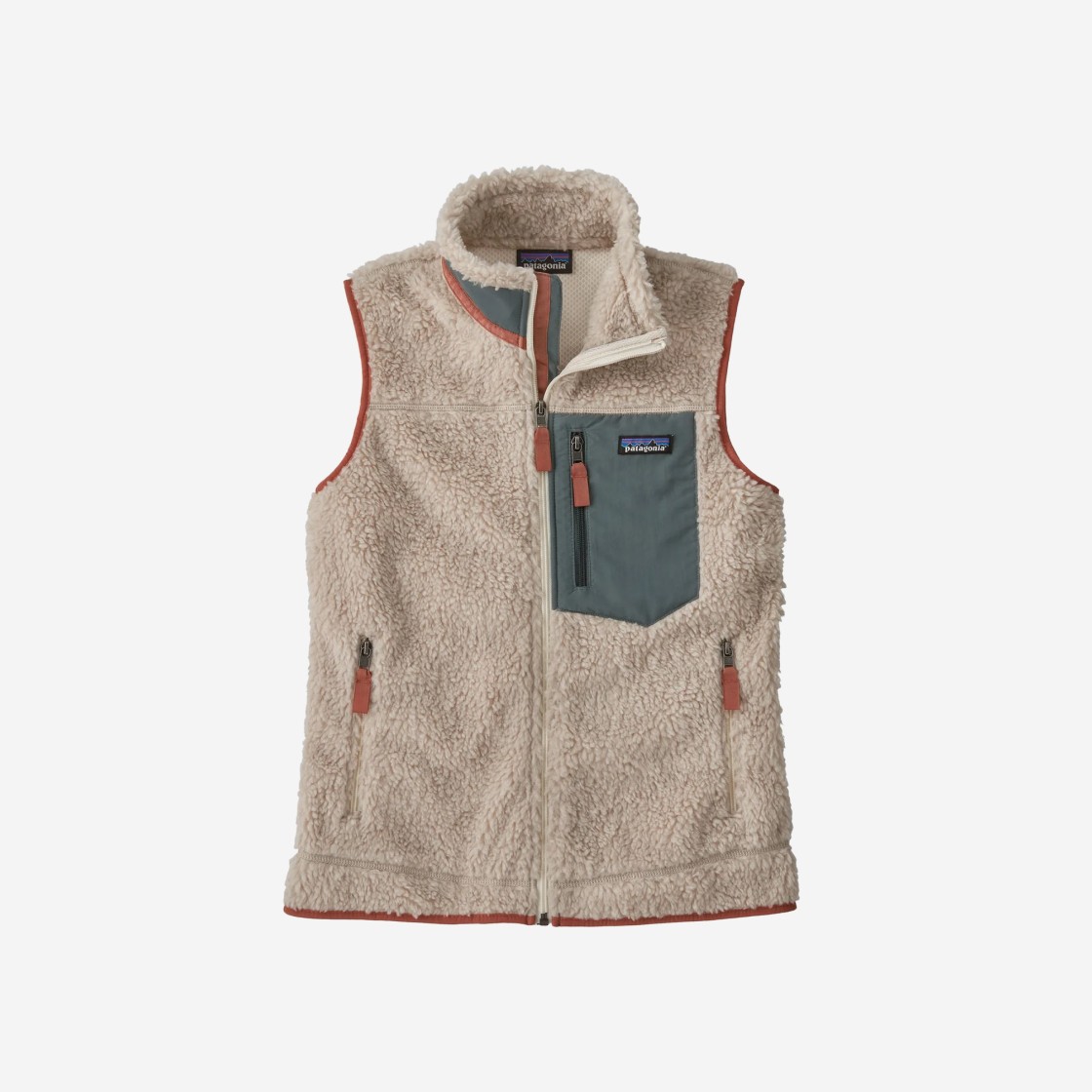 (W) Patagonia Classic Retro-X Fleece Vest Natural Nouveau Green 상세 이미지 1