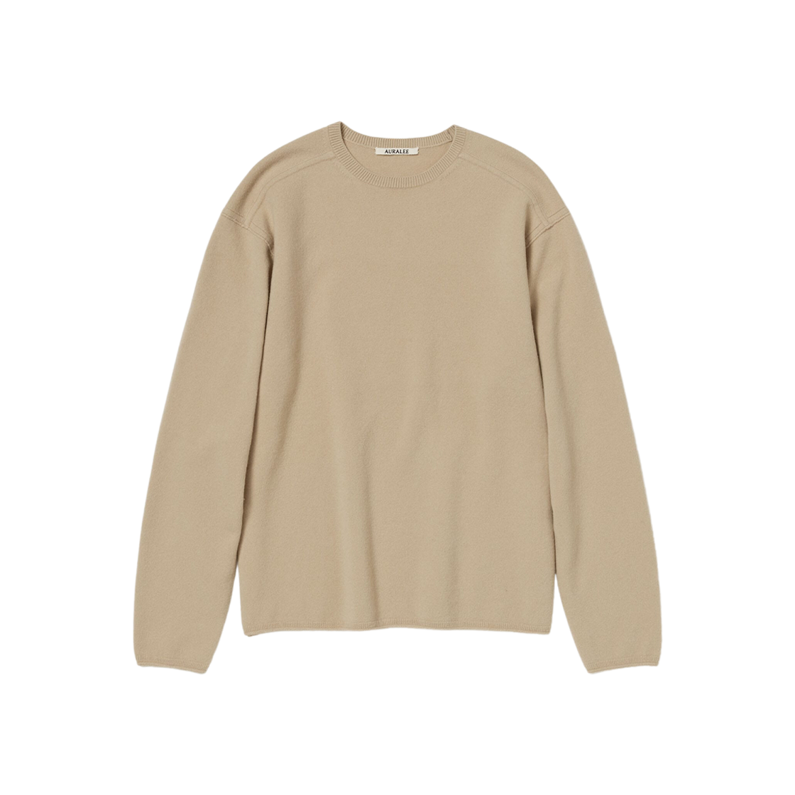 Auralee Felted Wool Knit P/O Beige 상세 이미지 1