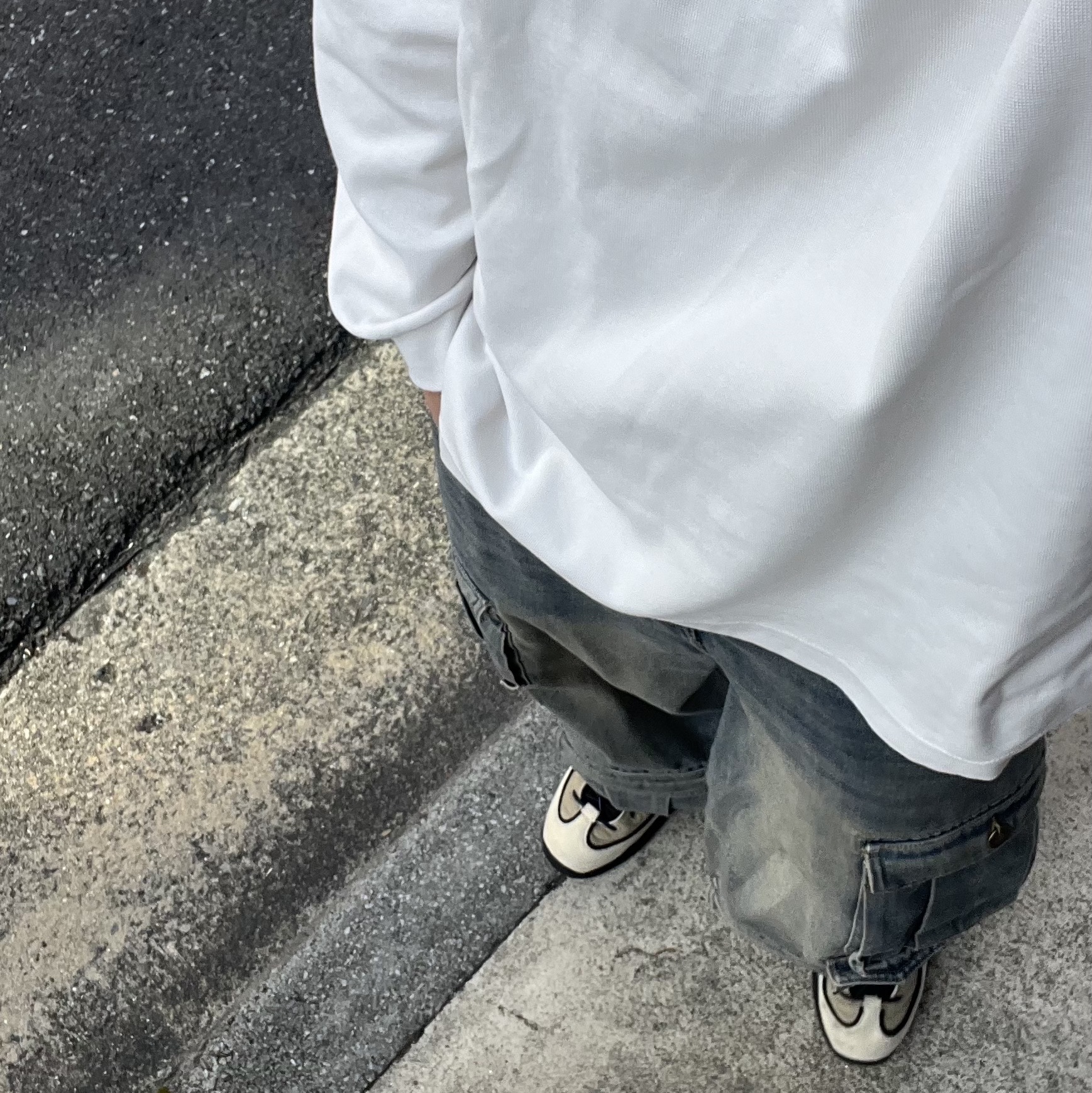 Nike x Stussy Air Penny II Rattan and Limestone 착용 스타일 - 2