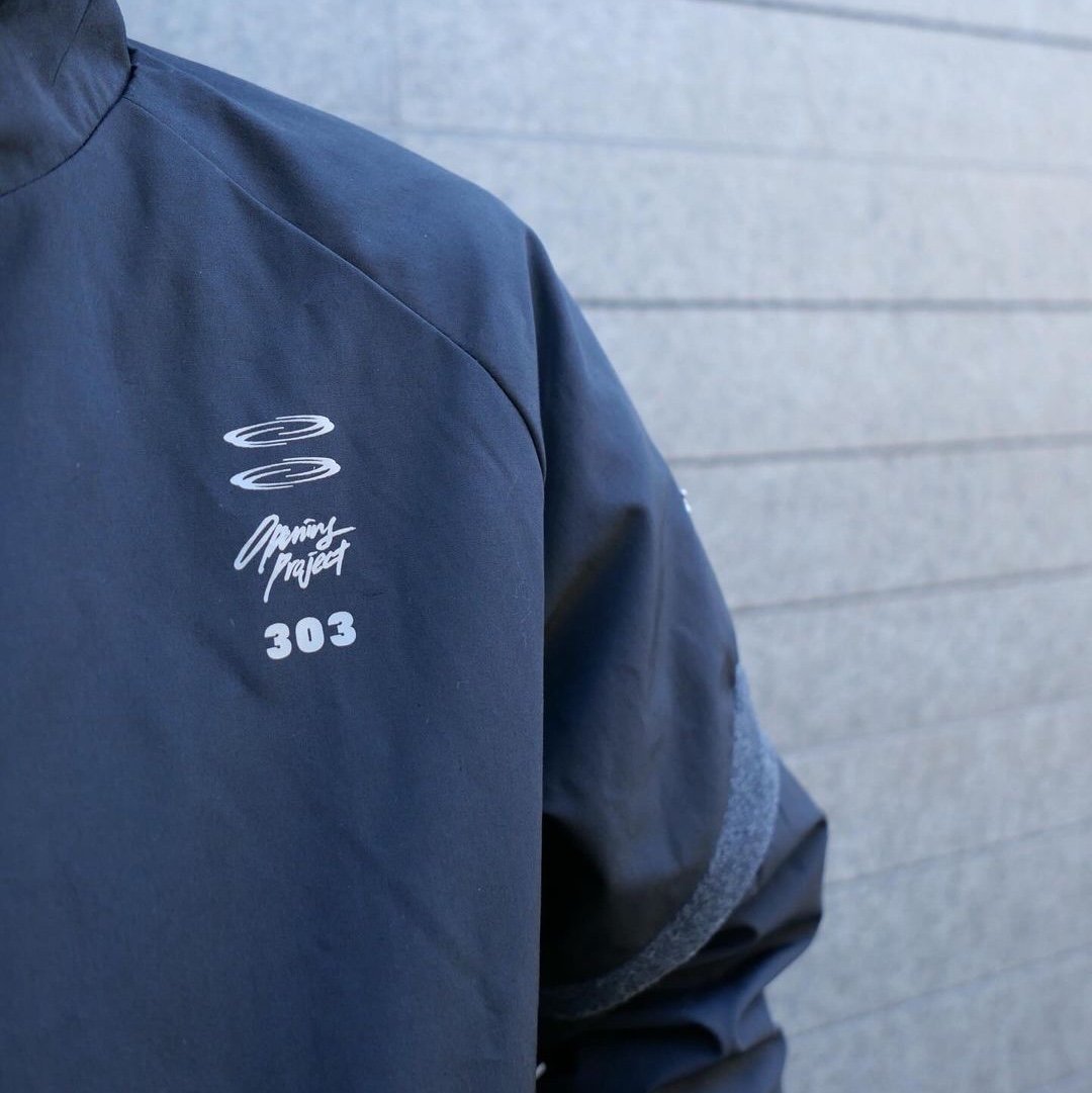Opening Project 303 Cropped Jacket Black, Opening Project 303 Cropped Jacket Charcoal 착용 스타일 - 3